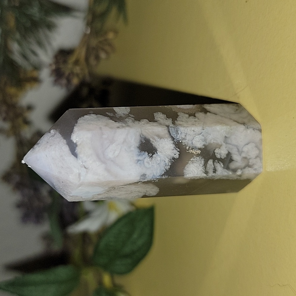 Flower Agate Tower Gift Bohemian New